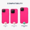 Pouzdro Kwmobile pro Apple iPhone 15 Plus, růžové, silikonové, 61954.77
