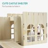 Castel mare pentru iepuri Navaris, 114x40x38.5 cm, usor de asamblat, NAV0000176B002C