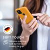 Pouzdro Kwmobile pro Google Pixel 5, oranžové, silikonové, KWM0000122K026C