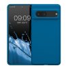 Pouzdro Kwmobile pro Google Pixel 7, modré, silikonové, KWM0000171I034C