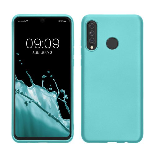 Pouzdro Kwmobile pro Huawei P30 Lite, světle zelené, silikonové, KWM000009NH056C