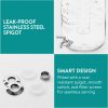 Dozator bauturi Navaris, 8L, robinet inox, infuzor fructe si insertie gheata, NAV000011FD002C
