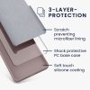 Pouzdro Kwmobile pro Google Pixel 7a, fialové, silikonové, KWM000019YE018C