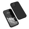 Kryt Kwmobile pro Apple iPhone 13 Mini, černý, silikon, KWM000013OU053C