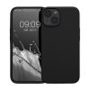 Kryt Kwmobile pro Apple iPhone 13, černý, silikon, KWM000013OV088C