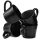 Set 4 Cani Navaris Linen Artisan, 350ml, 4 piese, negru, ceramica, NAV001WX8DR029C
