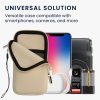 Univerzální pouzdro na telefon Kwmobile, velikost XXL – 7 palců, krémové, neopren, KWM0000099O159C
