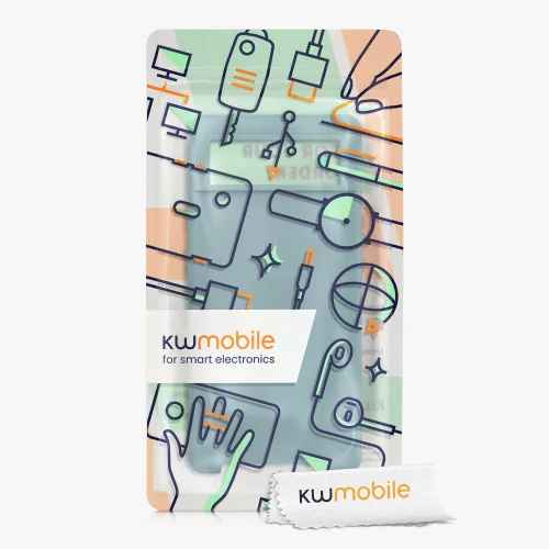 Pouzdro Kwmobile pro Google Pixel 6, tmavě zelené, silikonové, KWM000013EZ058C