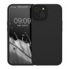 Kryt Kwmobile pro Apple iPhone 14, černý, silikon, KWM000016NI029C