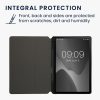 Pouzdro Kwmobile pro Samsung Galaxy Tab S9 Plus/Galaxy Tab S9 FE Plus, černé, textilní, KWM000023PP001C
