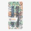 Sada 2 řemínků Kwmobile pro Popglory P66, černá/modrá, silikonová, KWM000024SZ001C