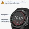 Sada 2 ks ochranných fólií Kwmobile pro Garmin Vivoactive 4, transparentní/černá, polymer, KWM000024UX001C