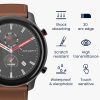 Sada 2 ks ochranných fólií Kwmobile pro Amazfit GTR Mini, Transparent/Black, Polymer, KWM000024VE001C