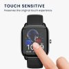 Sada 2 ks ochranných fólií Kwmobile pro Amazfit GTS 4 Mini, transparentní/černá, polymer, KWM000024VF001C