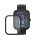 Sada 2 ks ochranných fólií Kwmobile pro Amazfit Bip 3 Pro, transparentní/černá, polymer, KWM000024VI001C