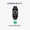 Sada 2 ks ochranných fólií Kwmobile pro Huawei Band 6/Band 6 Pro, transparentní/černá, polymer, KWM000024VO001C