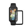 Sada 2 ks ochranných fólií Kwmobile pro Huawei Band 7, transparentní/černá, polymer, KWM000024VQ001C