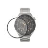 Sada 2 ks ochranných fólií Kwmobile pro Huawei Watch GT 3 Pro (43 mm), transparentní/černá, polymer, KWM000024VV001C