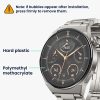 Sada 2 ks ochranných fólií Kwmobile pro Huawei Watch GT 3 Pro (43 mm), transparentní/černá, polymer, KWM000024VV001C