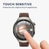Sada 2 ks ochranných fólií Kwmobile pro Huawei Watch 4 Pro, transparentní/černá, polymer, KWM000024VZ001C