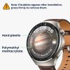 Sada 2 ks ochranných fólií Kwmobile pro Huawei Watch 4 Pro, transparentní/černá, polymer, KWM000024VZ001C