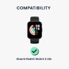 Sada 2 ks ochranných fólií Kwmobile pro Xiaomi Redmi Watch 2 Lite, průhledná/černá, polymer, KWM000024WS001C