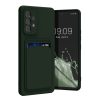 Pouzdro Kwmobile pro Samsung Galaxy A53 5G, tmavě zelené, silikonové, KWM000015RR008C