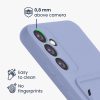 Kryt Kwmobile pro Samsung Galaxy A34 5G, fialový, silikon, KWM0000191B005C