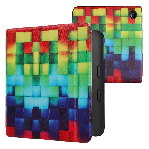 Pouzdro Kwmobile pro Kobo Libra 2, vícebarevné, ekologická kůže, KWM0000198X012C