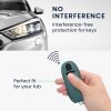 Kryt klíče od auta Kwmobile pro Peugeot 3 Buttons, tmavě zelený, silikon, KWM000008IA003C