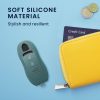 Kryt klíče od auta Kwmobile pro Peugeot 3 Buttons, tmavě zelený, silikon, KWM000008IA003C