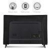 Pouzdro Kwmobile pro 24palcovou televizi, černo/bílé, plast, KWM000017ZN003C
