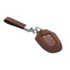 Kryt na klíče od auta Kwmobile pro Peugeot/Citroen 3 Buttons - Smart Key, Hnědá, Ekologická kůže, KWM000024XO001C