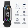 Sada 2 ks ochranných fólií Kwmobile pro Xiaomi Mi Band 8, transparentní/černá, polymer, KWM000024XX001C