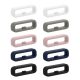 Sada 10 nosných poutek pro opasek 18 mm, vícebarevný, silikon, KWM000024YH001C