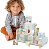 Set joc Magazin de inghetata din lemn Navaris, 8 piese, 41, 8 x 21, 2 x 28 cm, 3 + ani, maro, lemn