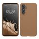 Pouzdro Kwmobile pro Samsung Galaxy A54 5G, krémové, silikonové, KWM000018FR027C