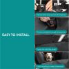 Husa auto pentru scaun caini Navaris, 4 pereti de protectie, waterproof, NAV0000272C001C