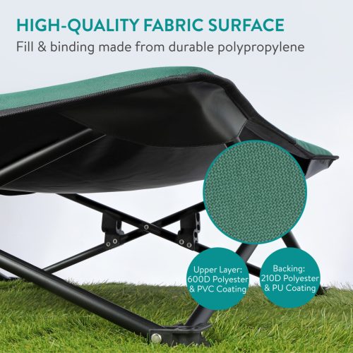 Pat ridicat pentru caini Navaris, 70 x 70 cm, cu geanta, gri, poliester, NAV0000272E001C