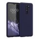 Kryt Kwmobile pro Xiaomi Redmi Note 8 Pro, tmavě modrý, silikon, KWM000010MT039C