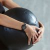Sada 2 pouzder Kwmobile pro Amazfit GTR 4, černá/průhledná, silikonová, KWM0000188X002C