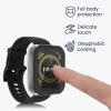 Sada 2 ks krytů Kwmobile s bezpečnostním sklem pro Amazfit Bip 5, Transparent/Black, Plastic, KWM000024ZC002C