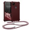 Pouzdro Kwmobile pro Google Pixel 4a, vínové, silikonové, KWM0000126T014C