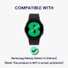 Sada 2 ks pouzder Kwmobile pro Samsung Galaxy Watch 5, černá/zlatá, plast, KWM000024ZM001C