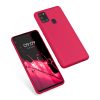 Pouzdro Kwmobile pro Samsung Galaxy A21s, růžové, silikonové, KWM000011GI018C