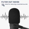 Pouzdro na mikrofon Kwmobile pro Shure SM7B/SM27/PGA27, černé, paměťová pěna, KWM000024ZS001C