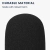 Pouzdro na mikrofon Kwmobile pro Shure SM7B/SM27/PGA27, černé, paměťová pěna, KWM000024ZS001C