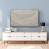 Kwmobile plátěný kryt na 24palcovou TV, světle hnědý, textil, KWM0000250A002C
