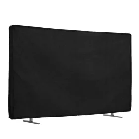   Kwmobile plátěný kryt na 40palcovou TV, černý, textilní, KWM0000250B001C