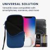 Univerzální pouzdro na telefon Kwmobile, velikost XXL – 7 palců, modré, neopren, KWM0000099O167C